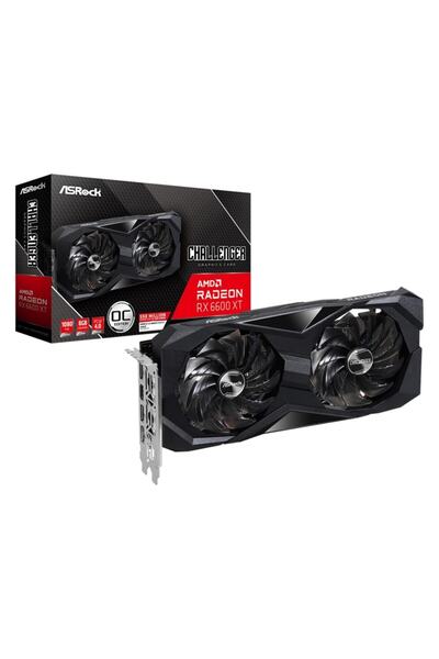 ASROCK Rx6600xt Challenger D 8gb Oc 8gb Gddr6 128bit 3xdp/1xhdmı