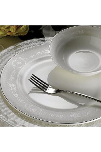 Aryıldız Bone Square Porselen 60 Parça Yemek Takımı