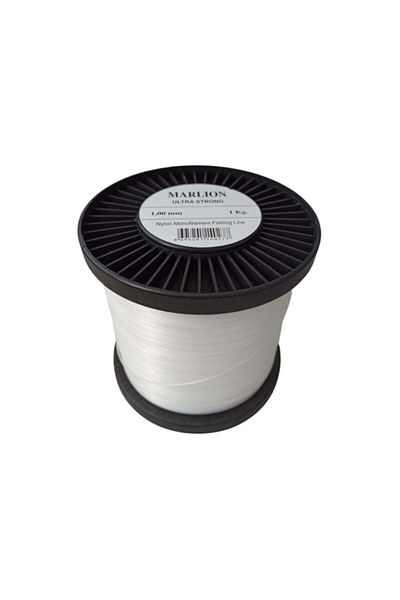 Albastar 1 Kg White Monofilament Coil - Fishing Line - 1.00 Mm