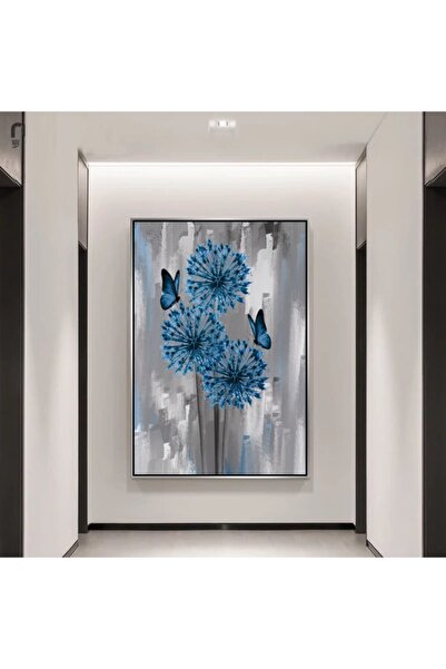 Markazip Gümüş Metal Çerçeveli Kanvas Tablo 70x100cm Kod: Lk98-k-g