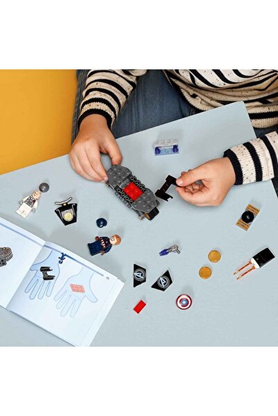 Sunman 76189 Lego® Marvel, Kaptan Amerika Ve Hydra Karşılaşması / 49 Parça / +4 Yaş
