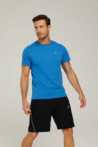 lumberjack Μπλούζα Mavi Erkek 1w Ct102 Basic με λαιμόκοψη C