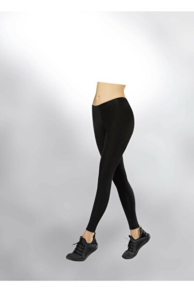 KOTA İÇ GİYİM Дамски черен клин с висока талия и еластан от пениран памук