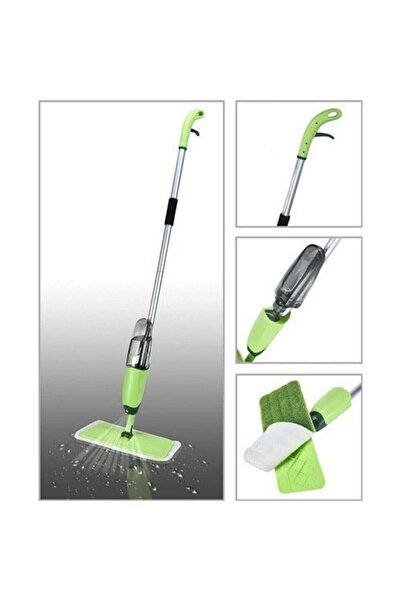 Oliva Nero 360 Derece Dönen Su Püskürtmeli Sprey Su Hazneli Paspas Mop