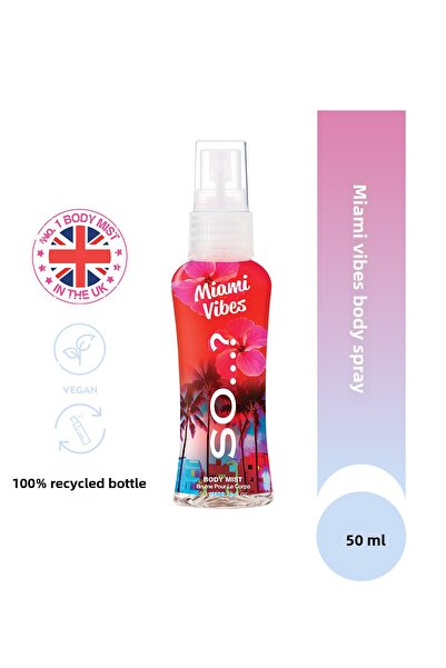 So Fragrance Aşa…? Summer Escapes Miami Vibes Vücut Spreyi 50ml