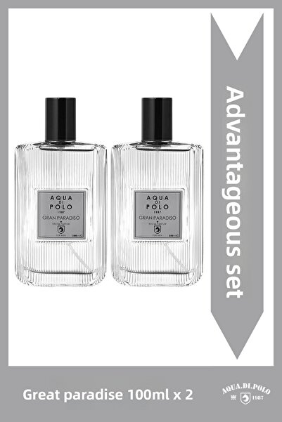 Aqua Di Polo 1987 مجموعة عطور أكوا دي بولو 1987 جران باراديسو 100 مل أو دي با...