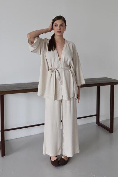 Laluvia Natural Belt Detailed Set