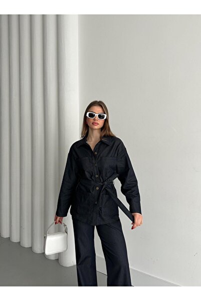 Laluvia Mainz Denim Jacket Pants Set