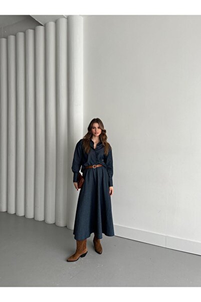 Laluvia Denim Skirt and Shirt Set - Kassel