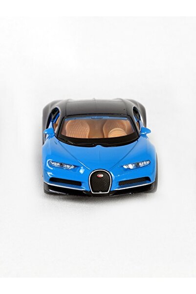 WELLY Lisanslı Bugatti Chiron Çek-bırak Metal Model Araba (1:32-1:34)RENK BELİRTİNİZ