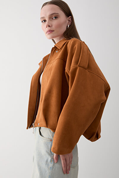 Laluvia Taba Clara Suede Jacket - 2929