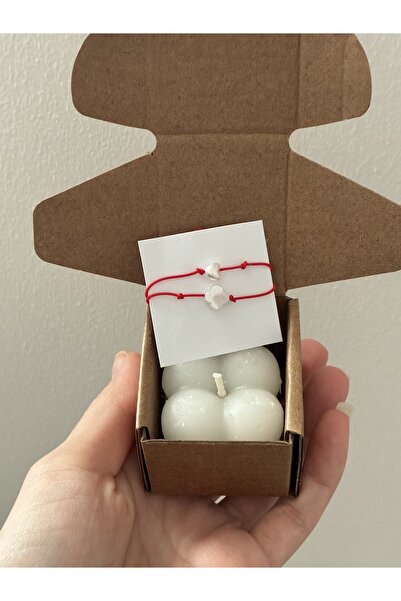 DeNors 2'li "kaderin Kırmızı Ipliği" Kader Bağı Kırmızı Ip Bileklik -Hediye– ...