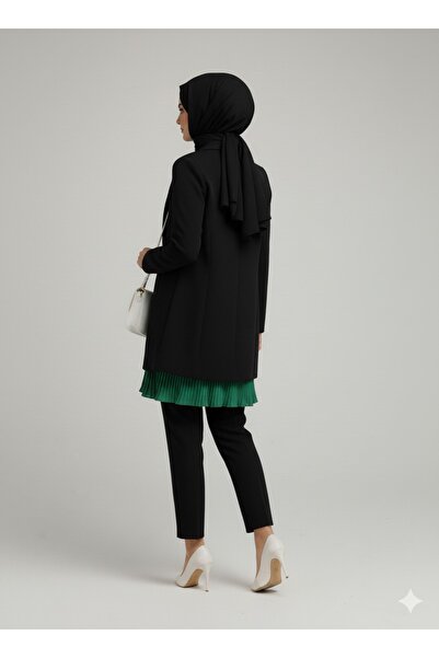 ÇELEBİ STYLE Pleated Sleeveless Dressing