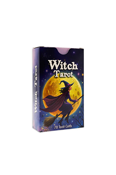 repro design Witch Tarot 78’li Cadı Temalı Tarot Kartları Seti – Koleksiyon v...