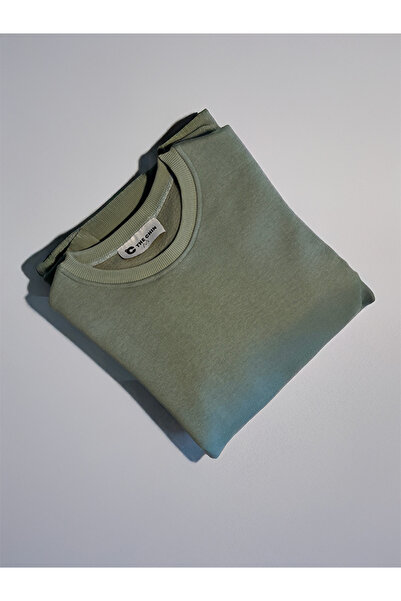 The Chin Women's Thick Cotton Oversize Basic Sweatshirt