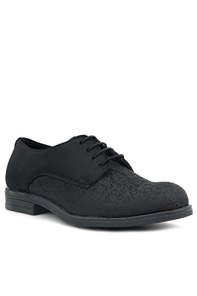 Rakerplus Κλασικό Σετ Παιδικό Κοστούμι και Παπούτσια με Μαύρο Σχέδιο με κορδόνια