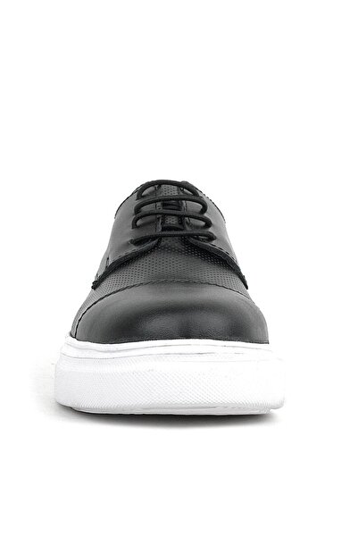 Rakerplus Pantofi clasici pentru copii cu talpă înaltă neagră