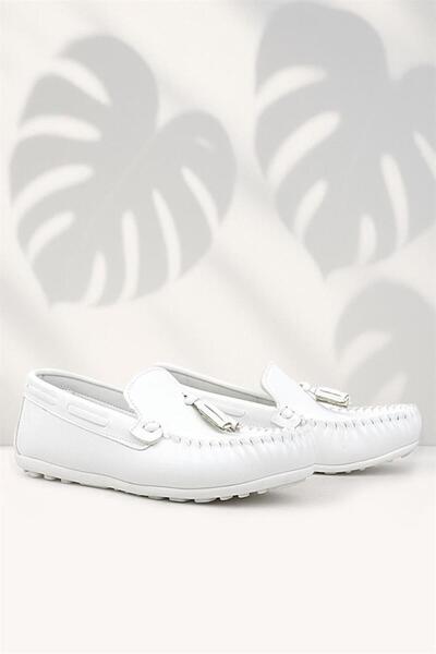 Rakerplus Чоловічі білі мокасини для хлопчиків