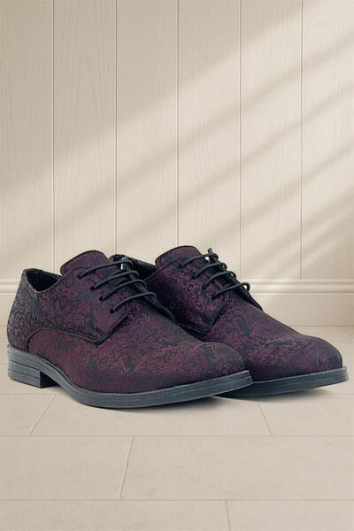 Rakerplus Бордовий костюм з шнурівкою Класичне дитяче взуття