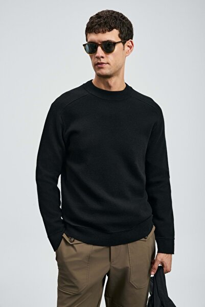 Lufian 112090159 Herman Kazak Men's Sweatshirt Black