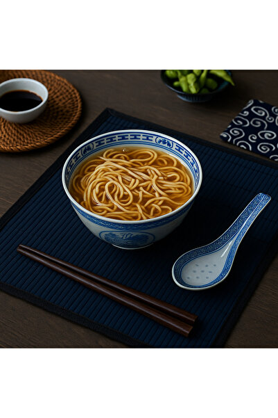 ŞIK VE MUTLU Noodle Ramen Çorba Kasesi 12 Parça