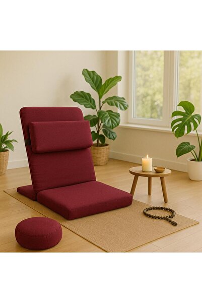 Remege Spor Malzemeleri Ekstra Destek Yastıklı Yoga, Nefes, Meditasyon Sandal...