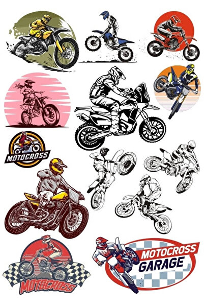 Reysa Tasarım مجموعة راكب الدراجة النارية والمحرك 15 قطعة هاتف، جهاز لوحي، كم...