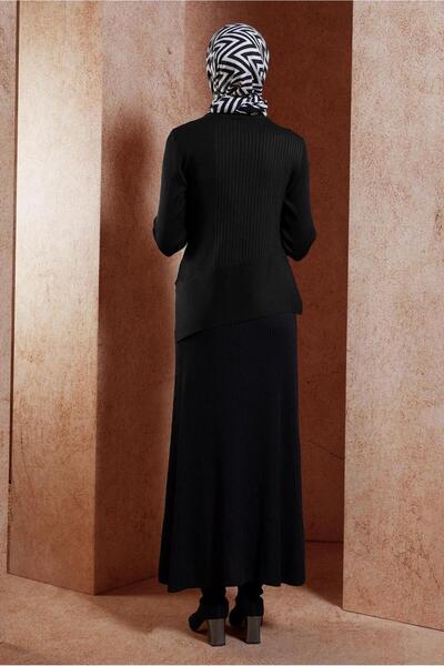 Alvina ASİMETRİK KESİM TRİKO KAZAK 45008