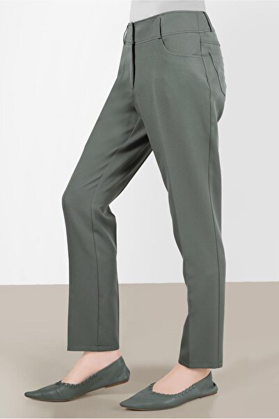 Alvina Pipe-Style Pants 70350