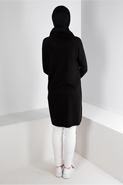 Alvina Tunica de tricotaj cu gat - Nasturi, Model 43113