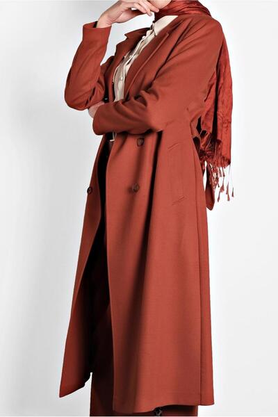 Alvina Пальто з ґудзиками та поясом 90003