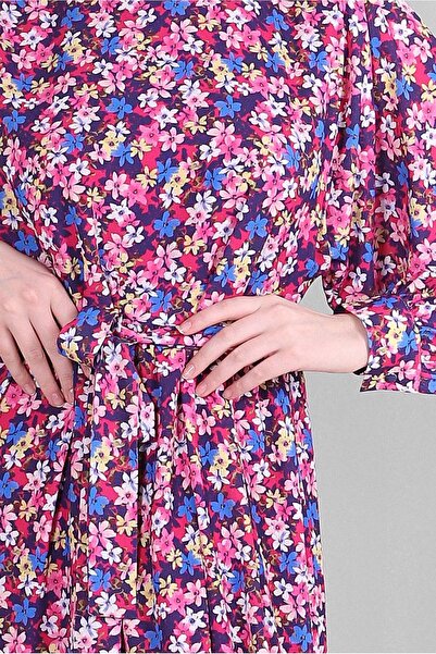 Alvina ΦΟΡΕΜΑ ΚΡΕΠ ΜΕ ΣΧΕΔΙΟ ΛΟΥΛΟΥΔΙΩΝ 43658