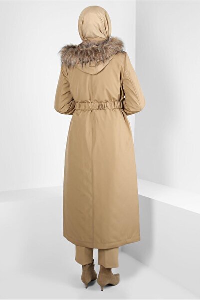 Alvina KAPÜŞONU KÜRKLÜ PARKA 90370