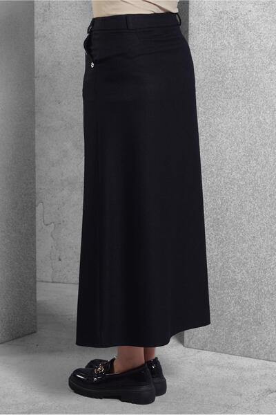 Alvina DÜĞME AKSESUARLI ETEK 60640