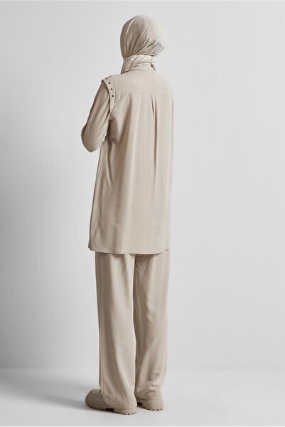 Alvina Pants Viscos Linen Set 45612