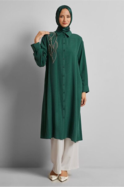 Alvina Beaded Long Tunic 44783