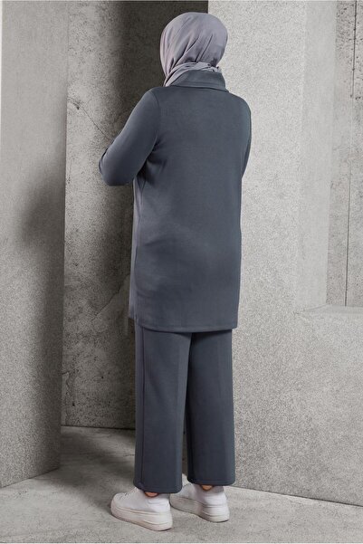 Alvina 20646 Model Zipper and Trousers Suit