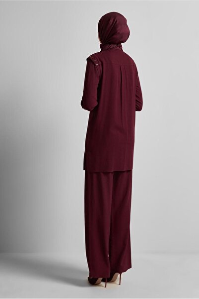 Alvina Pants Viscos Linen Set 45612