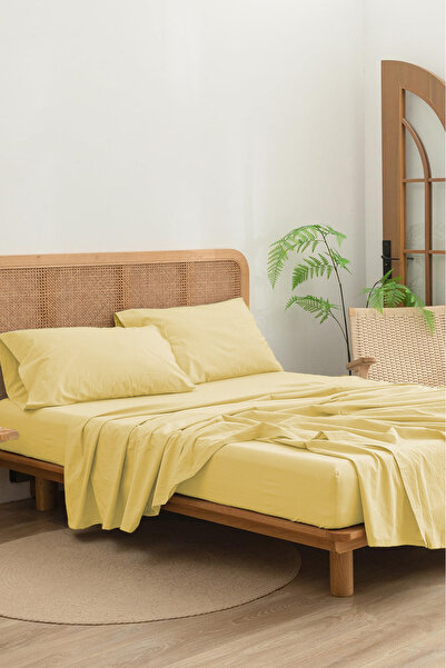 Erko Dört Mevsim 100% Cotton Combed Cotton Elastic Sheet Single Double King Size