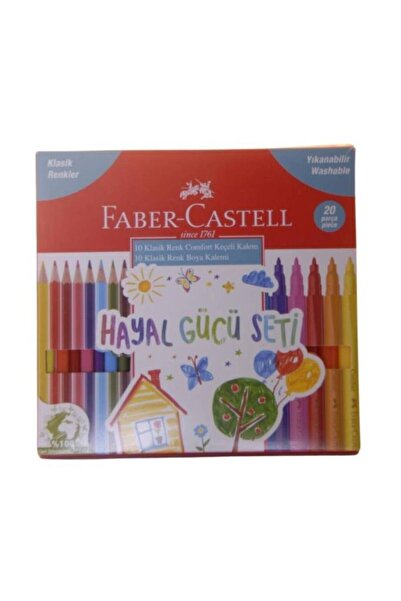 Faber Castell مجموعة الخيال بألوان كلاسيكية 20 قطعة 5178000109000
