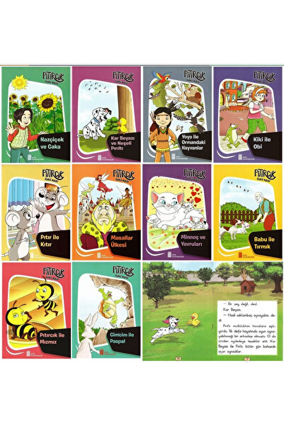 Ata Yayıncılık 2.Sınıf Okumayı Sevdiren 10 Kitap +değerlendirme testi