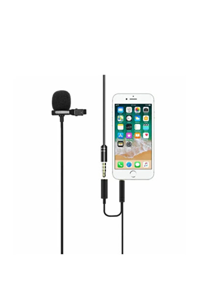 Genel Markalar ZR255 Jh043A Jack Kulaklık Girişli Kablolu Mikrofon