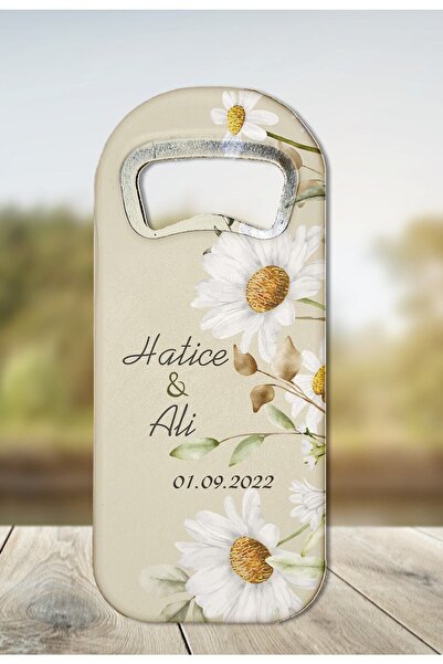 DeryalarPromosyon 10 Adet Kişiye Özel Kalıcı Baskı Hatıra Magneti Düğün Nişan...