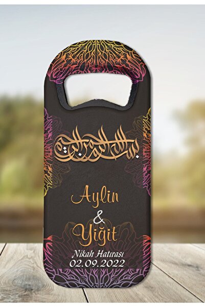 DeryalarPromosyon 10 Adet Kişiye Özel Kalıcı Baskı Hatıra Magneti Düğün Nişan...