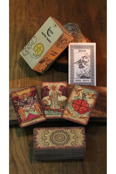 Genel Markalar Büyük Antik Spiritüel Tarot Destesi 78 Kart