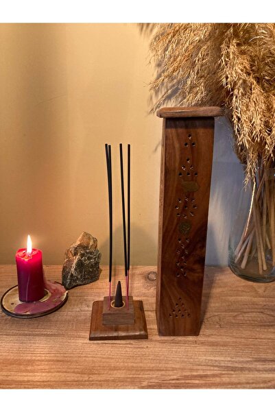 Paganca Ahşap Kule Özel Tasarım Çubuk Tütsülük