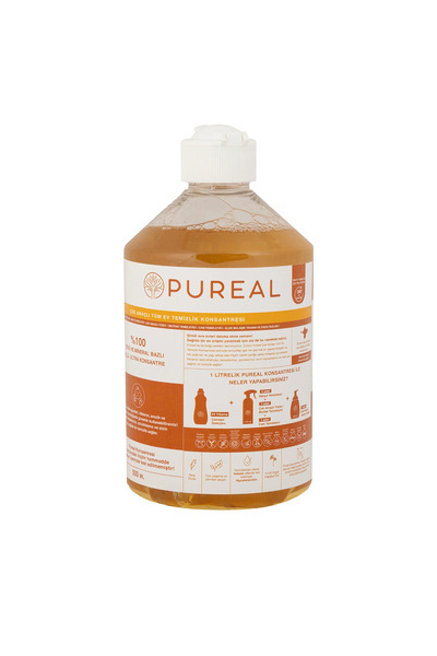Pureal Çok Amaçlı Tüm Ev Temizlik Konsantresi (500 Ml)