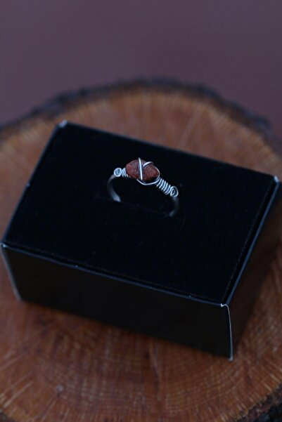 Paganca خاتم الطاقة الوثنية الملفوف بسلك من حجر النجمة