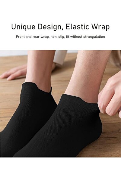 fulina Men's Low Cut Athletic Socks, 3 Pairs 100% Cotton Sports Comfort Cushion Sports Socks, Comfort Fit B