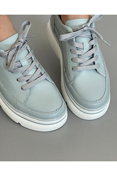 starlike Blue genuine leather casual shoes AW349